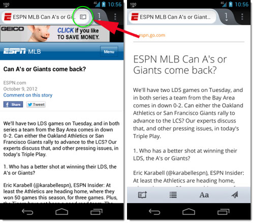 reader mode firefox android